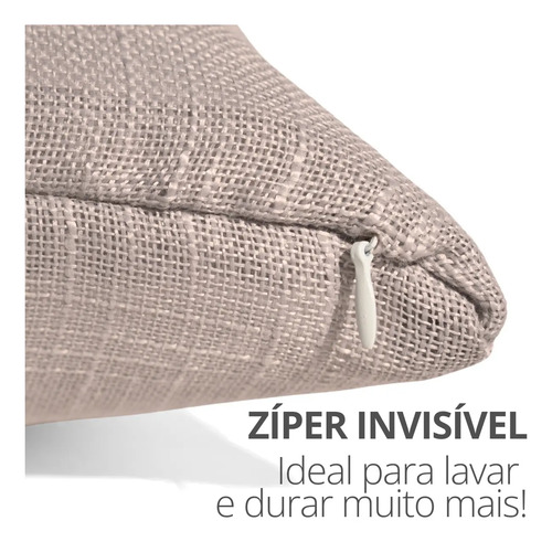 Capas de Almofada Decorativas para Sofá — Kit com 6 peças