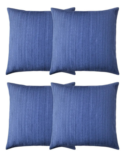 Capas de Almofada Decorativas para Sofá — Kit com 4 peças