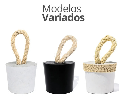 D_620665-MLB82326535964_022025-O.jpg Calço de Porta em Cimento — Kit com 3 Peças Redondas