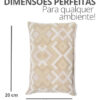 Peso de Porta Decorativo em Formato de Almofada — Estampas Diversas