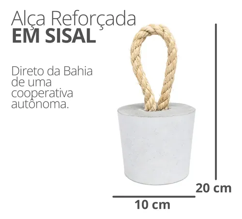 D_625889-MLB82611822405_022025-O.webp Calço de Porta em Concreto Redondo Fosco — Kit com 2