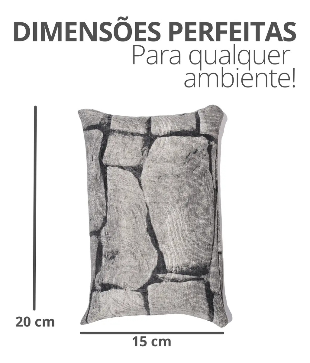 Peso de Porta Decorativo em Formato de Almofada — Estampas Diversas