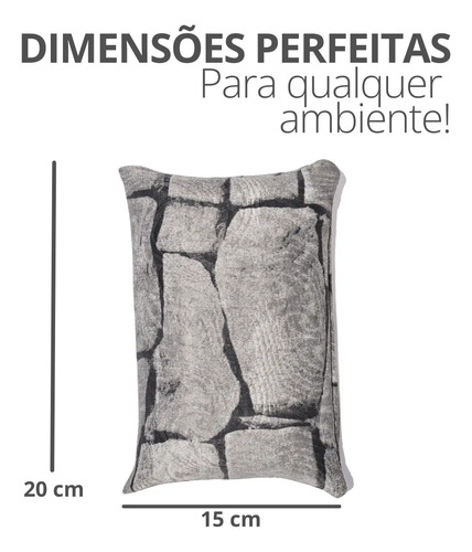 Peso de Porta Decorativo em Formato de Almofada — Estampas Diversas