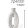 Vaso de Cimento Artesanal Eclipse — Decoração de Mesa