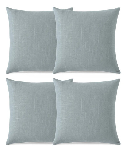 Capas de Almofada Decorativas para Sofá — Kit com 4 peças