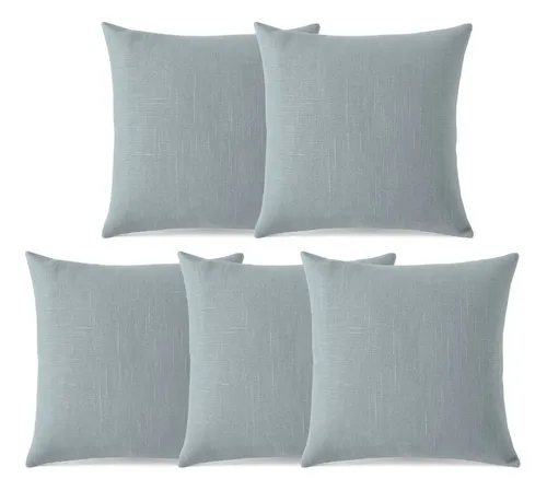 Capas de Almofada Decorativas 45x45 — Kit com 5 Peças