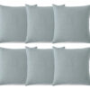 Capas de Almofada Decorativas para Sofá — Kit com 6 peças