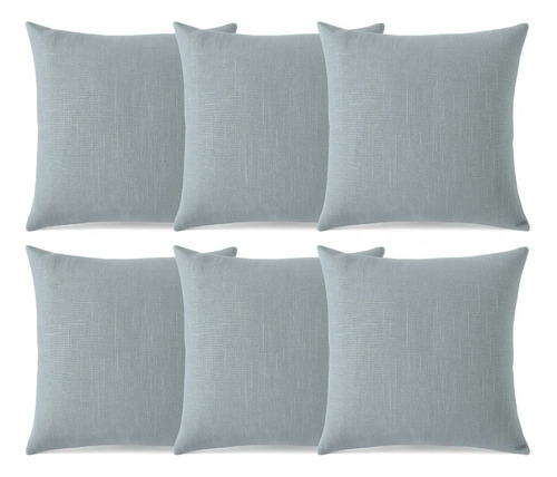 Capas de Almofada Decorativas para Sofá — Kit com 6 peças