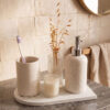 D_664650-MLB110756265941_042026-O.jpg Bandeja Decorativa de Cimento Branco Arco com Listras