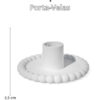 D_670421-MLB91286032059_082025-O.jpg Castiçal Artesanal com Pérolas em Cimento Branco — Aleta