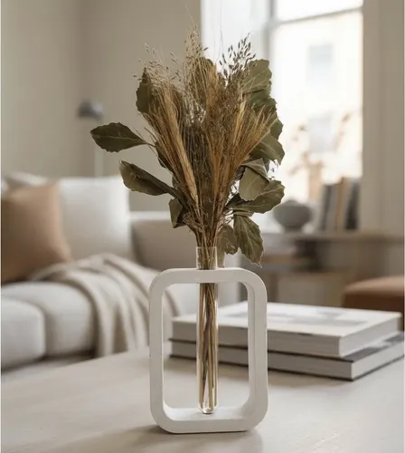 D_680749-MLB93430921704_092025-O.webp Arranjo de Flores Secas com Vaso Retangular de Cimento