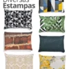 Peso de Porta Decorativo em Formato de Almofada — Estampas Diversas