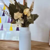 D_689988-MLB90455260893_082025-O.jpg Arranjo de Flores Secas em Vaso de Cimento Garrafa Lisa