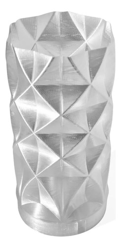 D_693662-MLB85256092632_062025-O.jpg Abajur Prisma de Cimento com Cristal e Lâmpada Led