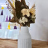 Arranjo de Flores Secas em Vaso Garrafa Retrô — Aleta