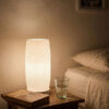 D_701139-MLB110462768891_042026-O.jpg Luminária de Mesa Vórtice em Cimento Branco Egípcio — Aleta
