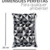 Peso de Porta Decorativo em Formato de Almofada — Estampas Diversas