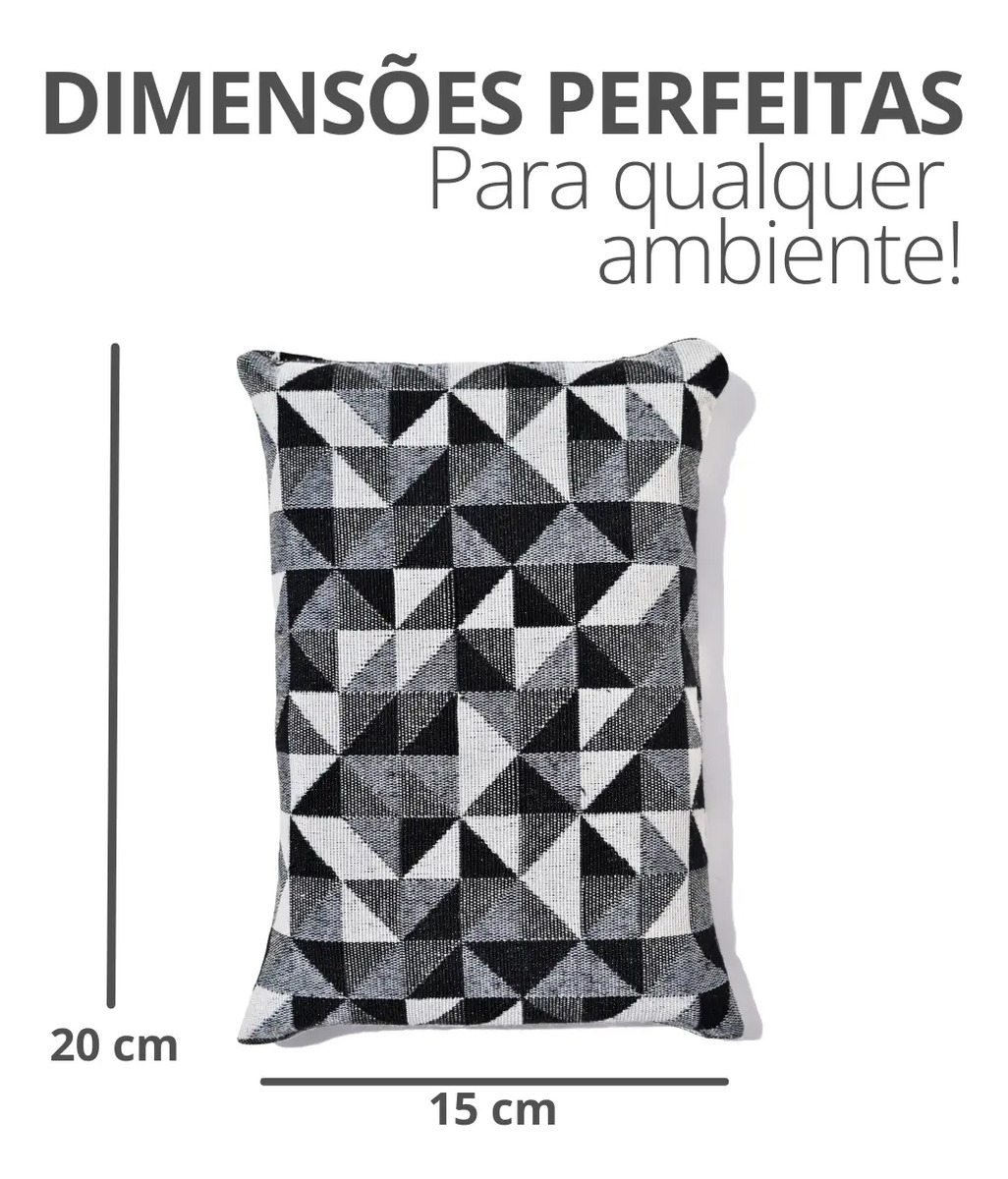 Peso de Porta Decorativo em Formato de Almofada — Estampas Diversas