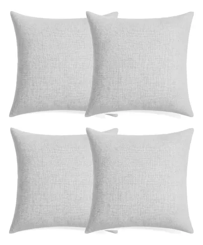 Capas de Almofada Decorativas para Sofá — Kit com 4 peças
