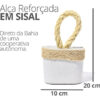 D_713885-MLA94531701415_102025-O.jpg Peso de Porta de Chão em Concreto com Corda de Sisal