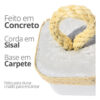D_727703-MLA94531473957_102025-O.jpg Peso de Porta de Chão em Concreto com Corda de Sisal