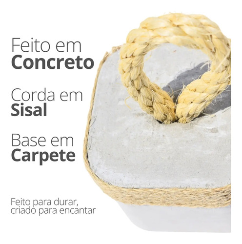 D_729007-MLB82327410374_022025-O.jpg Calço de Porta em Concreto Cinza com Faixa de Sisal — Kit 4