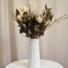 D_733664-MLB93849640363_092025-O.jpg Arranjo de Flores Secas em Vaso de Cimento com Listras