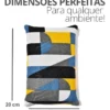 Peso de Porta Decorativo em Formato de Almofada — Estampas Diversas
