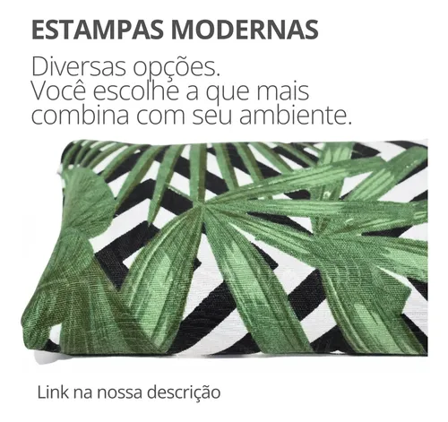 Peso de Porta Decorativo em Formato de Almofada — Estampas Diversas