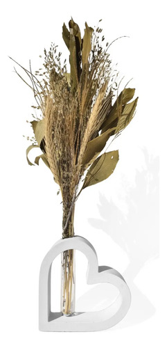 D_760948-MLB90044700437_082025-O.jpg Arranjo de Flores Secas em Vaso de Cimento Solitário Amor