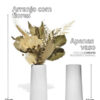 D_764717-MLB90074106366_082025-O.jpg Arranjo de Flores Secas em Vaso de Cimento Listras
