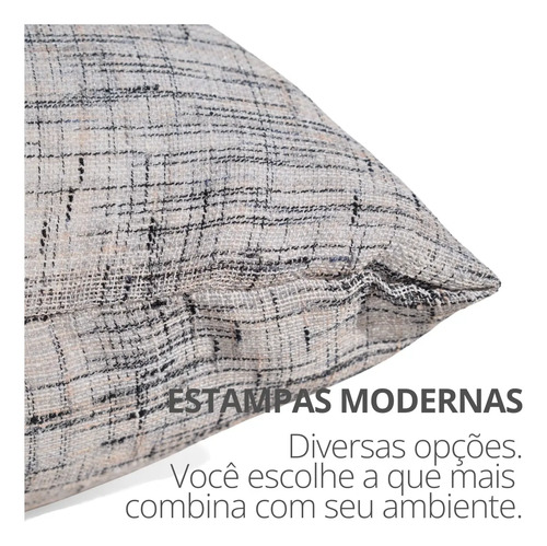 Capas de Almofada Decorativas para Sofá — Kit com 6 peças