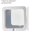 Cinzeiro de Cimento Branco Artesanal — Aleta Design