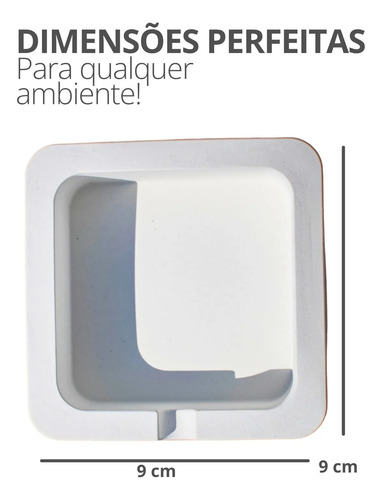 Cinzeiro de Cimento Branco Artesanal — Aleta Design
