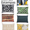 Peso de Porta Decorativo em Formato de Almofada — Estampas Diversas