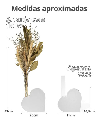 D_797111-MLB90043002375_082025-O.jpg Arranjo de Flores Secas em Vaso de Cimento Coração Aleta