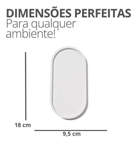 D_811282-MLB91019929587_082025-O.jpg Bandeja Oval de Cimento Artesanal para Decoração
