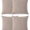 Capas de Almofada Decorativas para Sofá — Kit com 4 peças