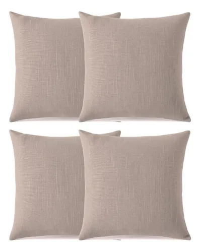 Capas de Almofada Decorativas para Sofá — Kit com 4 peças