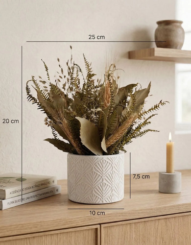 D_817745-MLB110345665734_052026-O.jpg Arranjo de Flores Secas com Vaso Amazonas em Cimento