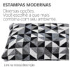 Peso de Porta Decorativo em Formato de Almofada — Estampas Diversas