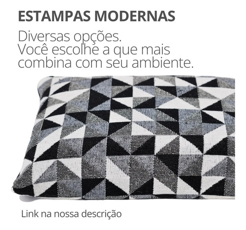 Peso de Porta Decorativo em Formato de Almofada — Estampas Diversas