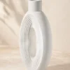 Vaso de Cimento Artesanal Eclipse — Decoração de Mesa