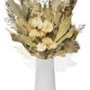 D_827541-MLB89589485832_082025-O.jpg Arranjo de Flores Secas em Vaso de Cimento com Listras