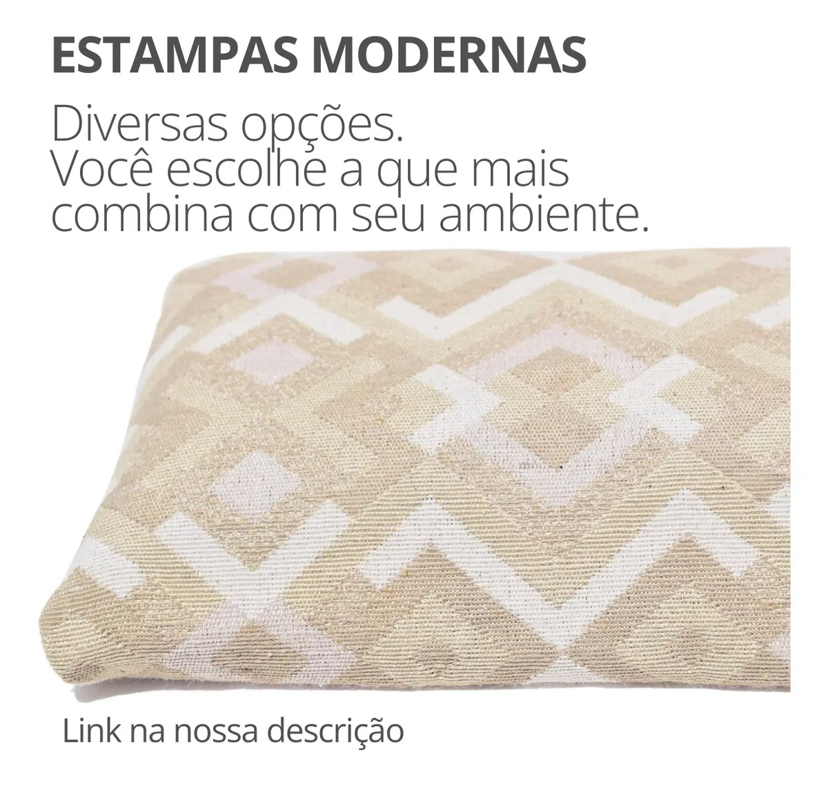 Peso de Porta Decorativo em Formato de Almofada — Estampas Diversas