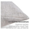Capas de Almofada Decorativa Cor Deserto — Kit com 3