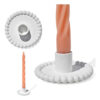 D_838946-MLB91286052059_082025-O.jpg Castiçal Artesanal com Pérolas em Cimento Branco — Aleta