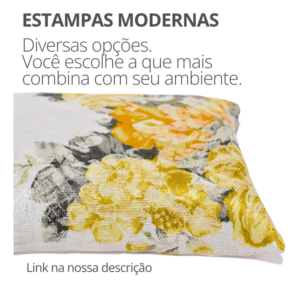 Peso de Porta Decorativo em Formato de Almofada — Estampas Diversas