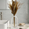D_844508-MLB109598265184_042026-O.jpg Vaso Decorativo de Cimento Branco Solitário para Janela