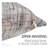 Capas de Almofada Decorativas 45x45 — Kit com 5 Peças